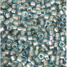 Miyuki delica Beads 11/0 - Fancy lined blue silver DB-2379